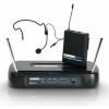 Ld systems eco 2 bph 2 - dual - wireless microphone system with belt