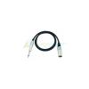 Omnitronic adaptercable xlr(m)/jack mono 0.9m bk