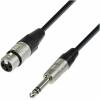 Adam Hall Cables K4 BFV 0030 - Microphone Cable REAN XLR Female to 6.3 mm Jack Stereo 0.3 m
