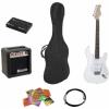 DIMAVERY EGS-10X electric guitar set, white