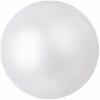 Europalms deco ball 3,5cm, white, metallic 48x