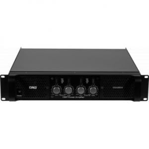 IDEA2804 - Amplif. 4ch. DClass, DSP, 4x400W/8, 4x700/4, Bridge: 2x1250/8, 2U/19''
