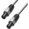 Adam Hall Cables K 4 S 415 SS 0500 - Speaker Cable 4 x 1.5 mm&sup2; Standard Speaker Connector 4-pole to Standard Speaker Connector 4-pole 5 m