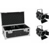 Eurolite set 2x led tha-40pc bk + case