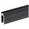Adam Hall Hardware 6102 BLK - Aluminium Hybrid Lid Location black for 7 mm Material