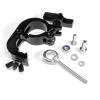 RIGGATEC 400205801 - LD Systems Installation Kit with Half Clamp up to 250 kg (48 - 51 mm) + Mounting Accessories