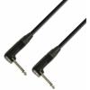 Adam hall cables k5 irr 0030 - instrument cable neutrik 6.3 mm angled
