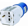915123GW - Power Adapter: 1x 16A-3p CEE plug to 1x 16A-3p SHUKO socket, 230V