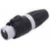 Adam Hall Connectors 4 STAR C XF5 IP65 - XLR connector 5-pin female IP65