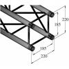 Alutruss decolock dq4-500 4-way cross beam