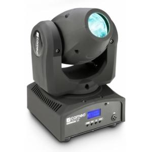 Cameo NanoBeam 300 1 x 30 W Cree LED RGBW Mini Moving Head with Unlimited Pan incl. IR-Remote