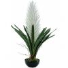 EUROPALMS Magic Bromelie, artificial plant, white, 100cm