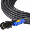 9513fcal01 - ass. 3x2,5mm th07 cable, 16a 3p 230v cee plug, menac3fca