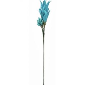 EUROPALMS Magic Yucca Branch (EVA), artificial, turquoise, 105cm