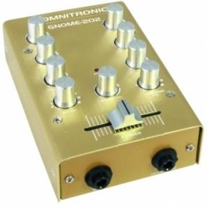 OMNITRONIC GNOME-202 Mini mixer gold