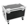 Roadinger flightcase 4x audience blinder 2xcob