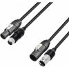 Adam hall cables 8101 psdp5 0300 n ip65 - hybrid cable dmx