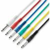 Adam hall cables 3 star ipp 0030 set - patch cable set of 6 different