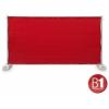 Adam Hall Accessories 0159 X BAU 7 - Fence Panel Gauze type 800 1.76 x 3.41 m, with eyelets, red