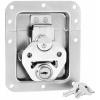 Adam Hall Hardware 17290 LS - Butterfly Latch Medium with Spring Lockable non Cranked 14 mm Deep