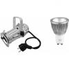 Eurolite set par-16 spot sil + gu-10 230v cob 7w