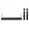 LD Systems U308 HHD 2 - Dual - Wireless Microphone System with 2 x Dynamic Handheld Microphone- 863 - 865 MHz+ 823 - 832 MHz