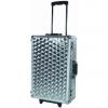 Roadinger cd case polished 120 cds with trolley