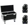 EUROLITE Set 2x LED TMH-60 MK2 + Case with wheels