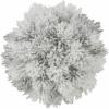 Europalms pine ball, flocked, 15cm