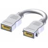 Bsp602/w - adapter -hdmi female - hdmi female - pigtail - white