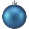 EUROPALMS Deco Ball 7cm, blue, matt 6x