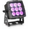 Cameo FLAT PRO FLOOD 600 IP65 - Outdoor Flood Light with 9 x 12 W RGBWA + UV 6-In-1 LEDs
