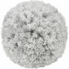 Europalms pine ball, flocked, 30cm