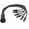 9576sl01 - 3x2.5mm th07 spider cable, 23a 19p socapex socket 20a 3p