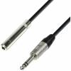 Adam hall cables k4 bov 0300 - headphone extension 6.3 mm jack stereo