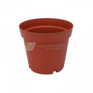 EUROPALMS Flowerpot plastic, red, 24cm