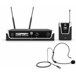 LD Systems U506 BPH - Wireless Microphone System with Bodypack and Headset - 655 " 679 MHz.