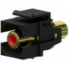 Vck107p/b - keystone adapter - rca female -