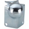 Adam Hall Hardware 41141 - Ball Corner small cranked 22 mm with integrated Corner Brace 39 mm