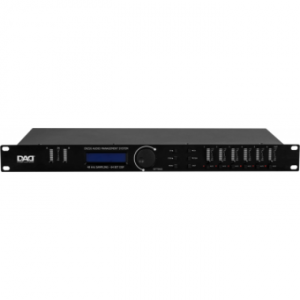 DXZ26 - Digital audio Processor, 2in/6out, conv.24Bit, +23dBu, sampl/rate 48 kHz, 1U/19