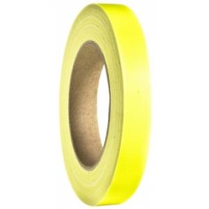 Adam Hall Accessories 58064 NYEL - Gaffer Tapes Neon Yellow 19mm x 25m