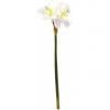 Europalms amaryllis branch, artificial, white, 72cm