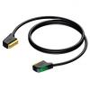 Cav146/10-h - cable scart male-scart male-10m