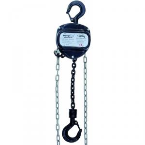 EUROLITE Chain hoist 10M/1.0T black