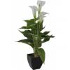 Europalms mini calla, artificial plant, white, 43cm