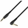 Adam Hall Cables K3 IPR 0600 P - Instrument Cable 6.3 mm Jack mono to 6.3 mm angled Jack mono 6 m