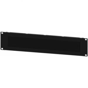 BSB02 - 19&rdquo; blind panel with brush - 2HE