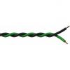 PR4405/1 - Twisted assembling cable - 2 x 0.5 mm&sup2; - 20 AWG - 100 meter, black &amp; green