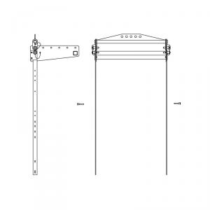 Fly Bar and Bracket for ES systems