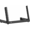 TPR306A/B - Desktop open frame rack - 6 units - Adjustable angle 0&deg;~15&deg; - Black